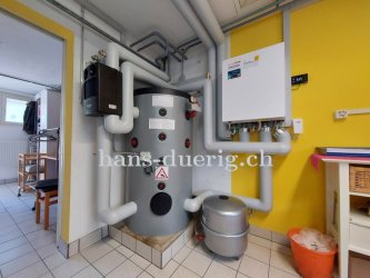 Technikrauminstallation mit Speicher