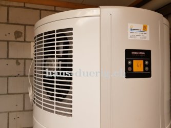 Die Steuerung am Wärmepumpenboiler WWK300