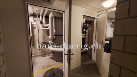 Technikraum für Kaskadenwärmepumpe