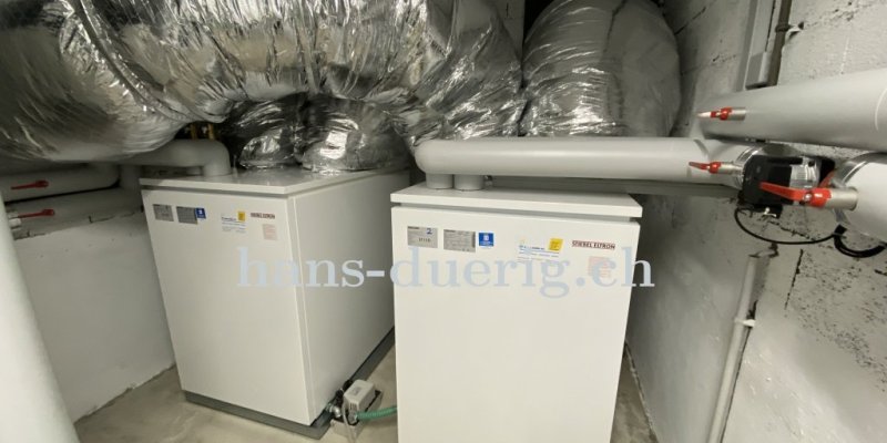 LW-Wärmepumpen Kaskade mit zwei WPL24I von STIEBEL ELTRON