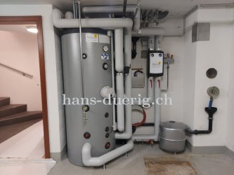 Kombispeicher/Integralspeicher für Warmwasser und Heizung