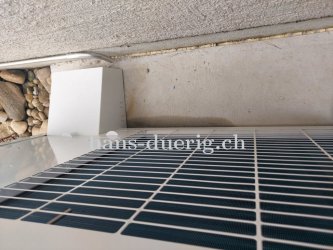 Detailansicht Leitungsanschluss