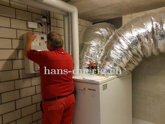 Inbetriebnahme W&auml;rmepumpe von STIEBEL ELTRON
