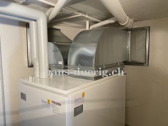 Blechkanäle für die Luftführung