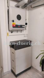 Batteriespeicher und Wechselrichter