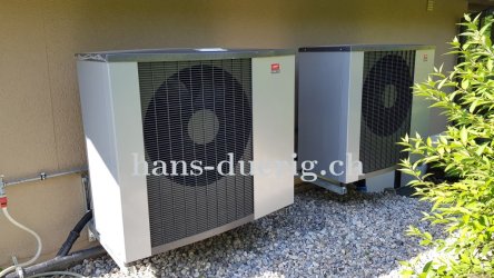 Detailansicht Kaskade NIBE F2120