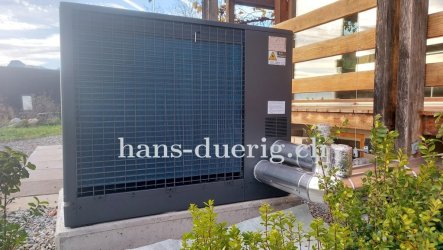 Ansaugseite (Verdampfer) der W&auml;rmepumpe