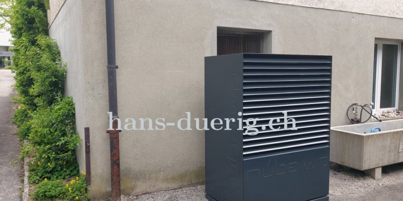 Kronoterm/Müba Adapt 0312 aussen aufgestellte Luft/Wasser-Wärmepumpe