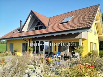 Das Einfamilienhaus mit neuer W&auml;rmepumpenheizung