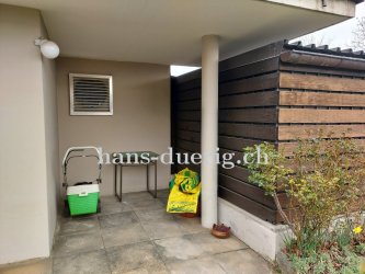 der Luftauslas (Fortluft der W&auml;rmepumpe) mit Wetterschutzgitter