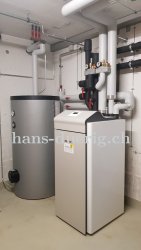 Wärmepumpe mit Boiler