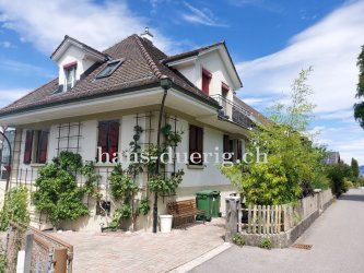 Das Wohnhaus mit neuer W&auml;rmepumpe