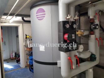 Kombispeicher mit Wärmepumpe