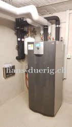 Wärmepumpe Detailansicht