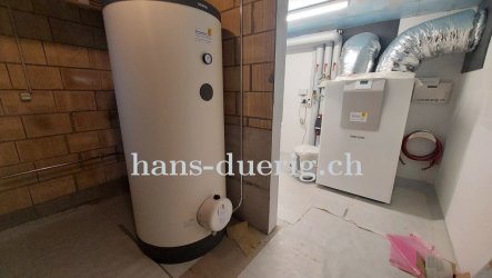 W&auml;rmepumpe mit Boiler