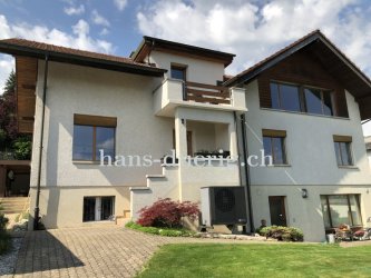 Wohnhaus mit LW-Wärmepumpe