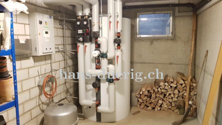 Heizungs Kombispeicher mit Hygieneboiler