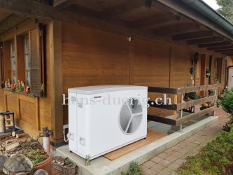 Aufstellung des Wärmepumpen-Aussengeräts