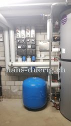 Kombispeicher und Ladepumpen