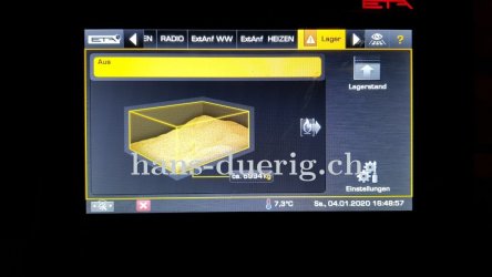 Pelletskessel Heizungsregler