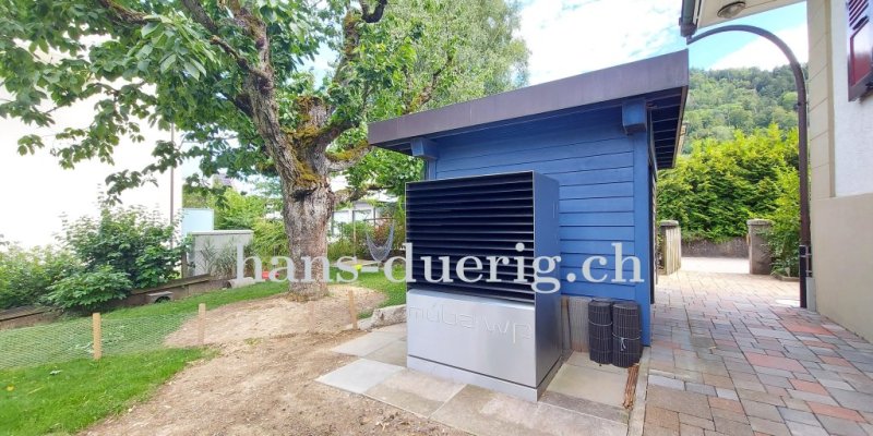 Die Luft/Wasser-Wärmepumpe MÜBA-Wärmepumpe Luft/Wasser Typ : ADAPT-0416-K3 HT / HK 3F 12